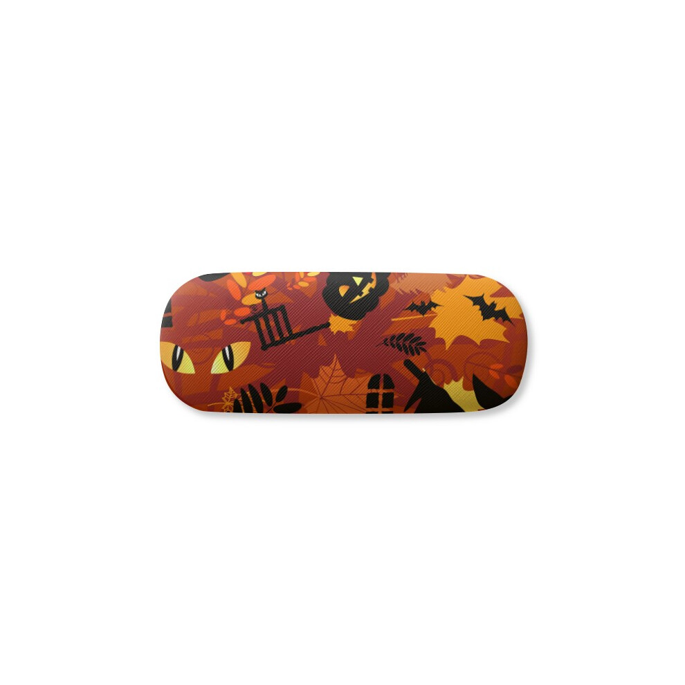 Diythinker Cartoon Deep Halloween Glasses Case Eyeglasses Hard Shell Storage Spectacle Box