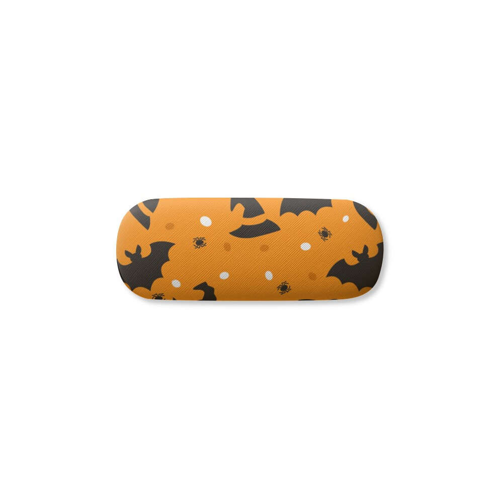 Diythinker Spider Bat Halloween Hallowmas Glasses Case Eyeglasses Hard Shell Storage Spectacle Box