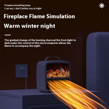 Indoor portable energy-saving heater for domestic use