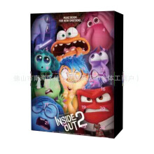 (A) INSIDE OUT Xmas Advent Calendar Holiday 24 Piece Gift Playset Christmas