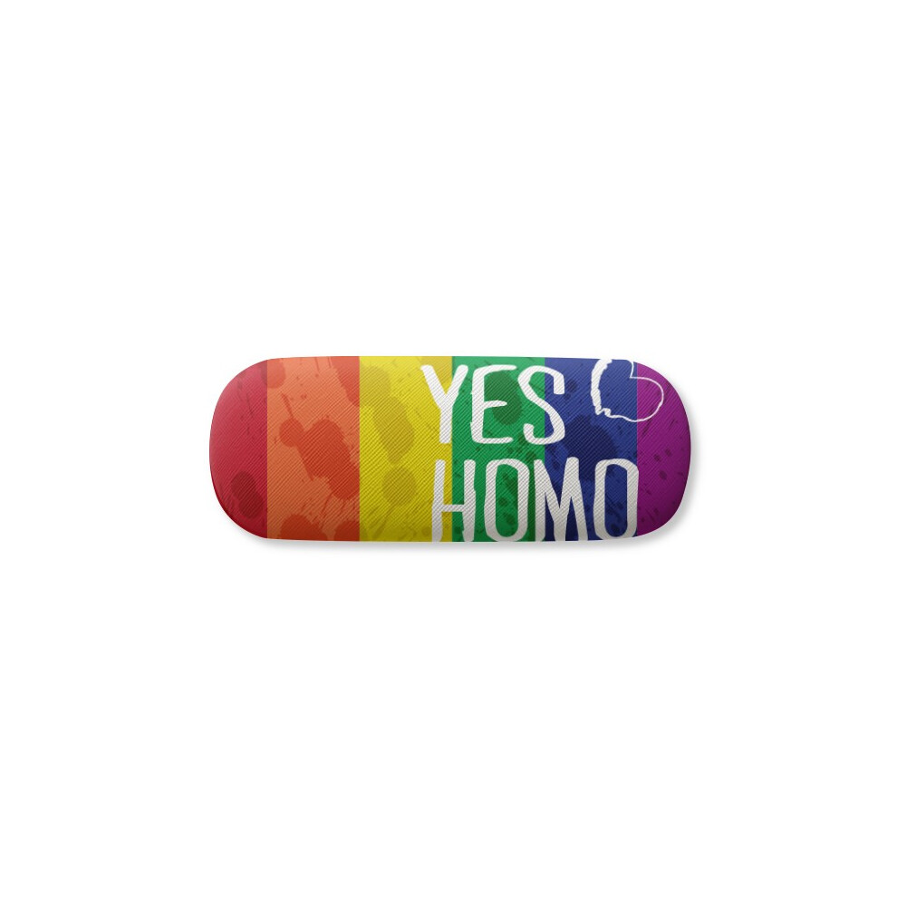 Diythinker Yes Lgbt Rainbow Love Glasses Case Eyeglasses Hard Shell Storage Spectacle Box