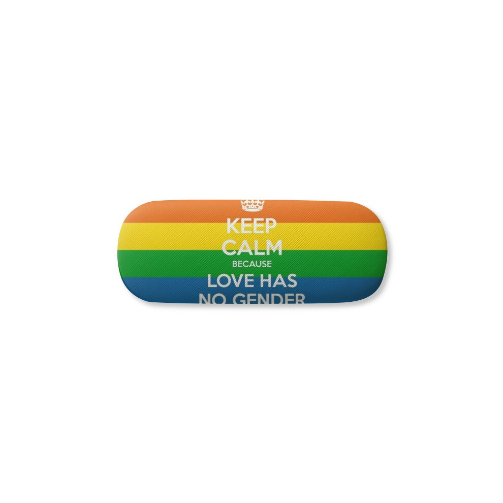 Diythinker Rainbow Lgbt Glasses Case Eyeglasses Hard Shell Storage Spectacle Box