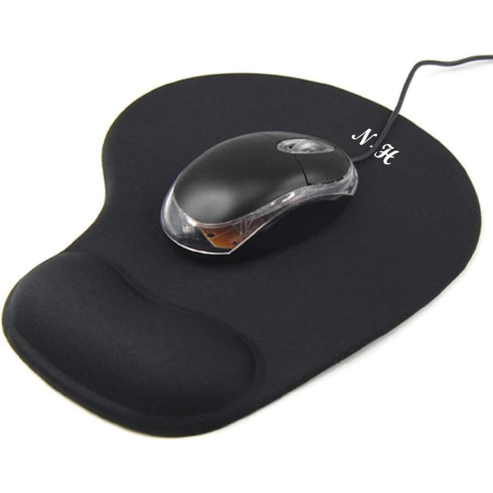 New Horrizon - Mouse Mat Anti-Slip Comfort Mouse Pad Black 6222057431772