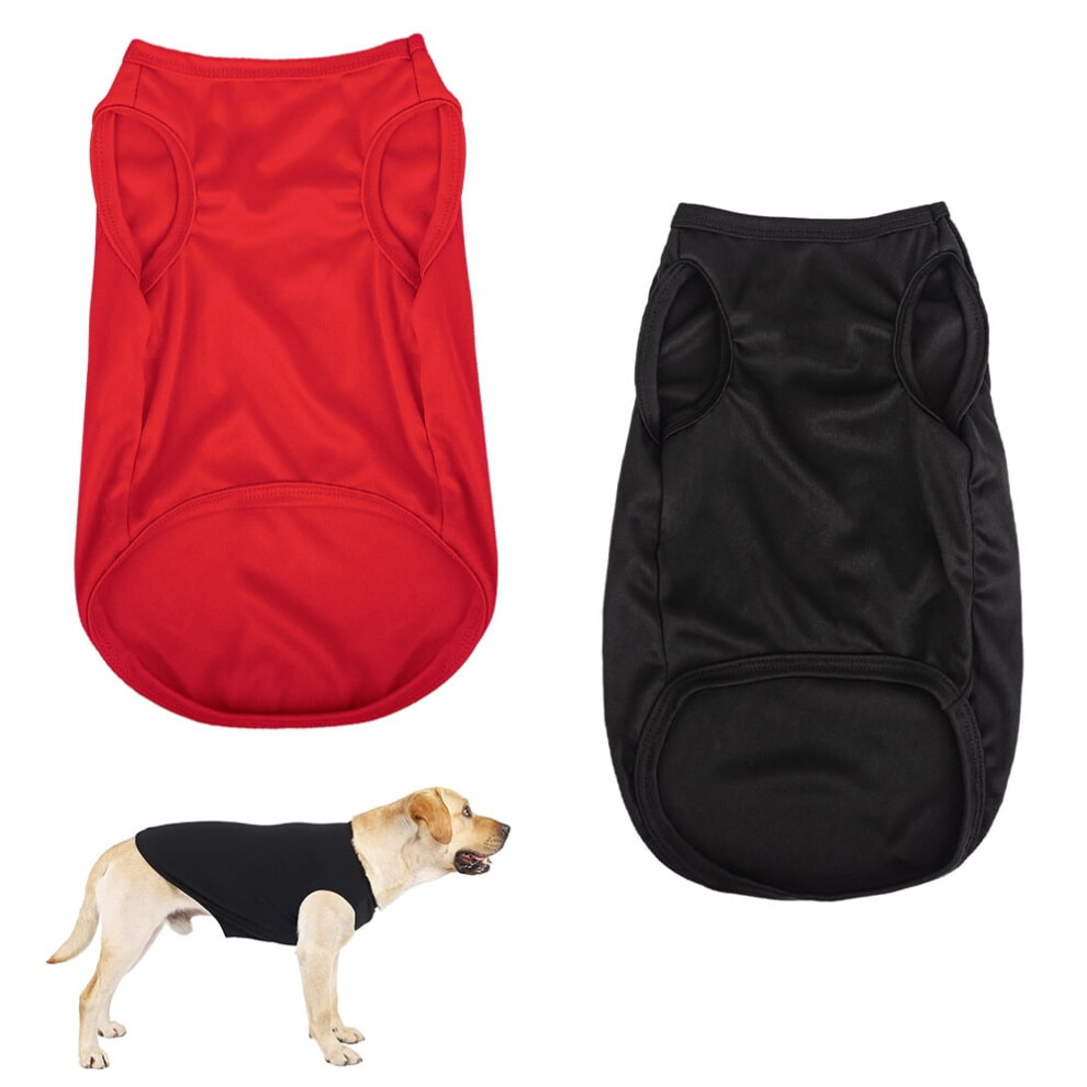 Dog Tshirts for Small Dogs Boy, Small Dog Clothes Male,Dog Clothes Shirts for Small Medium Dogs Boy,Cat Summer Pet Puppy Shirt for , Set of 2