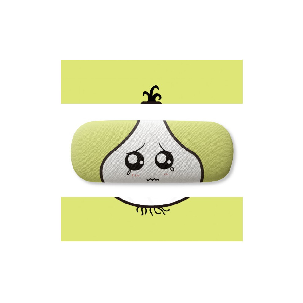 Diythinker Garlic Cry Lovely Little Happy Glasses Case Eyeglasses Hard Shell Storage Spectacle Box