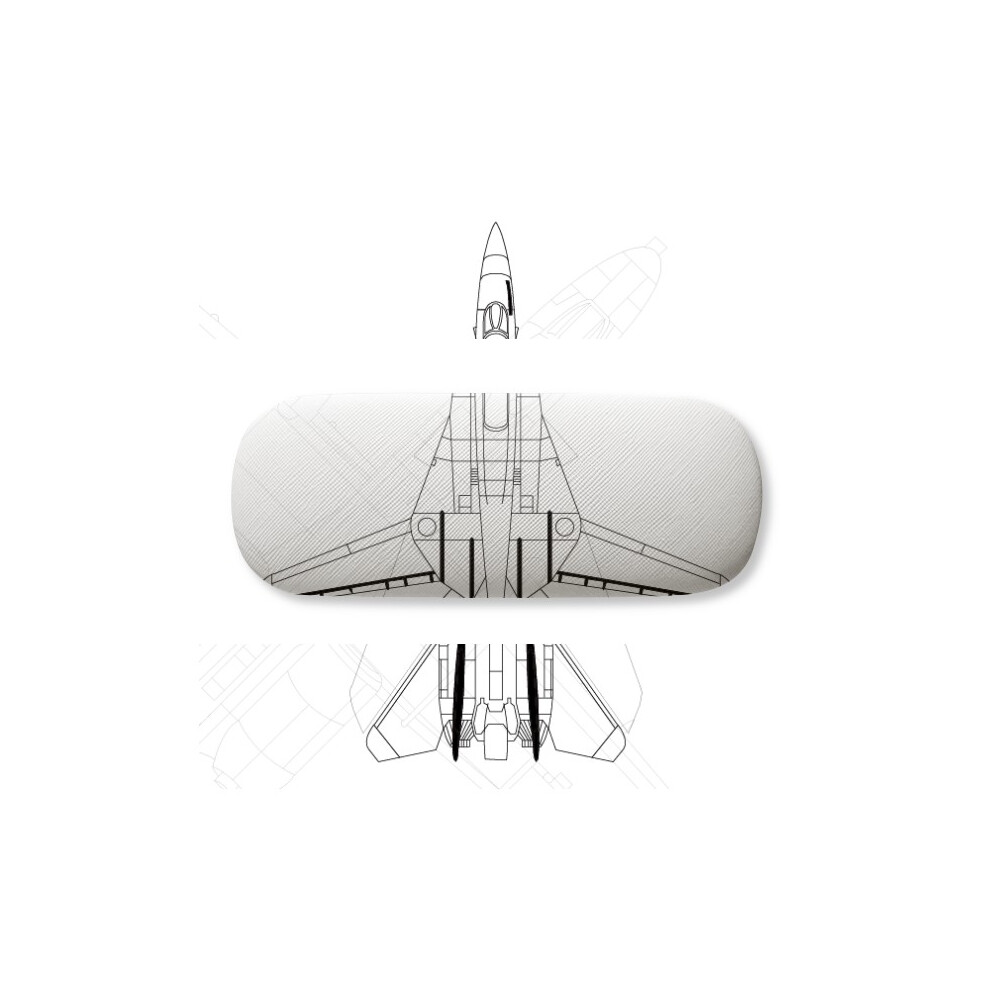 Diythinker Plane Lyrics Military Glasses Case Eyeglasses Hard Shell Storage Spectacle Box