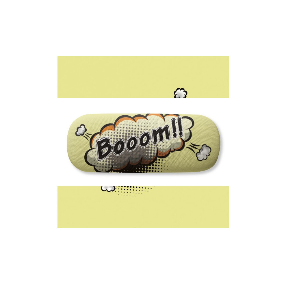 Diythinker Boom Clouds Gas Glasses Case Eyeglasses Hard Shell Storage Spectacle Box