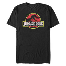 Jurassic Park Classic Movie Logo T Shirt