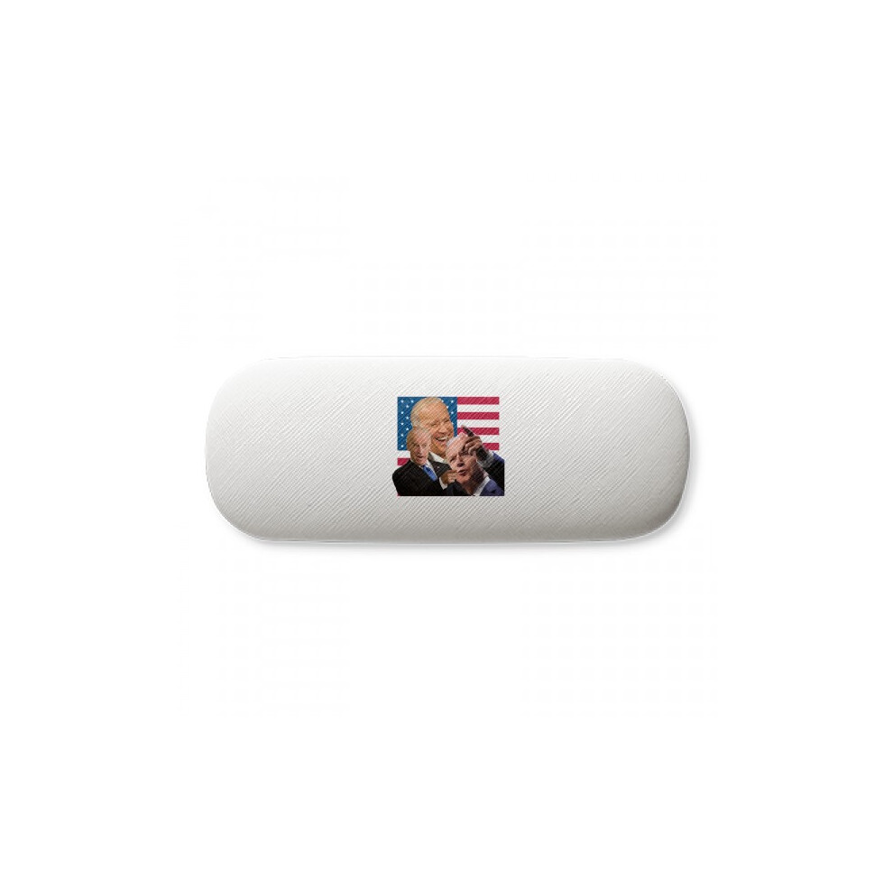 Diythinker American Usa President Mockery Humor Glasses Case Eyeglasses Hard Shell Storage Spectacle Box