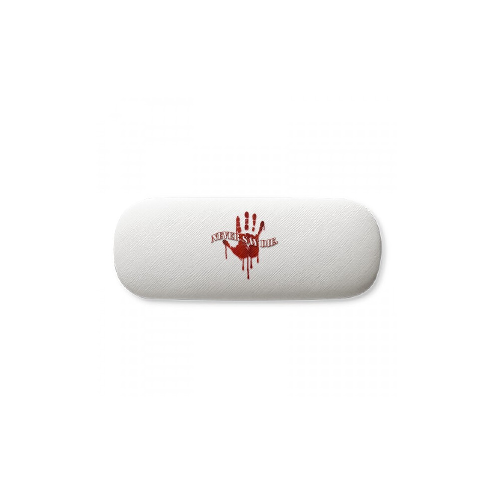 Diythinker Absolute Handprint Abandon Death Glasses Case Eyeglasses Hard Shell Storage Spectacle Box