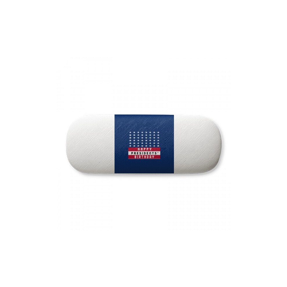 Diythinker American Traditional Holiday President Glasses Case Eyeglasses Hard Shell Storage Spectacle Box
