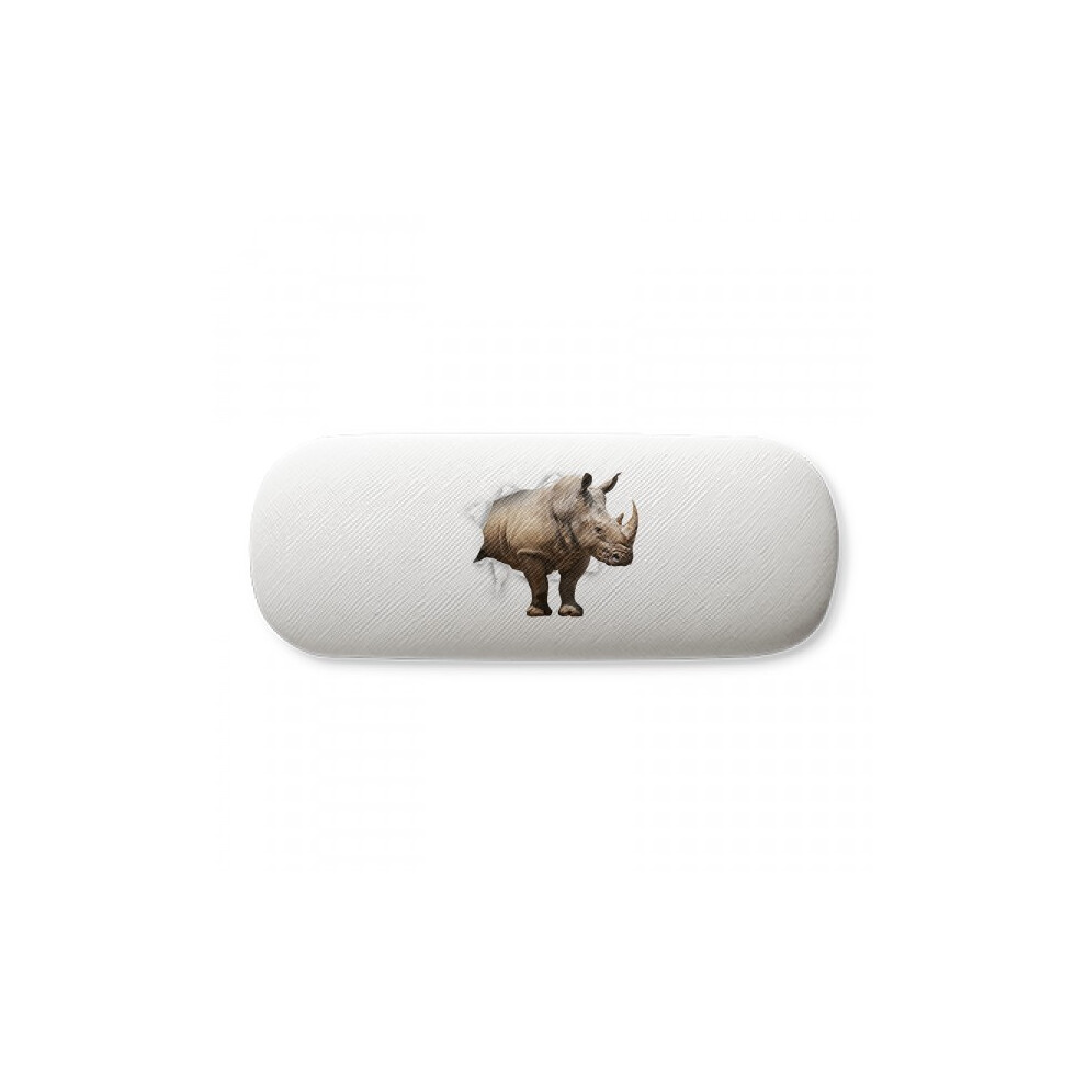 Diythinker Animal Paper Break Shocks Rhinoceros Glasses Case Eyeglasses Hard Shell Storage Spectacle Box
