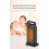 Remote control fan three-speed electric heater 4