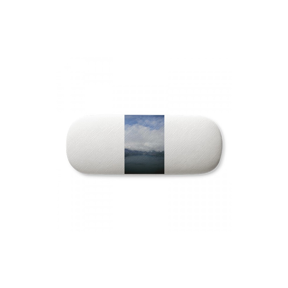 Diythinker Blue/White And Clouds Glasses Case Eyeglasses Hard Shell Storage Spectacle Box