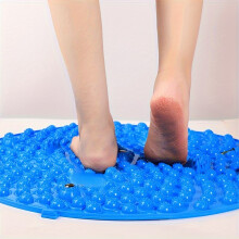 (Blue, 55cm) 1pc TPE Foot Massager - Relax Shiatsu Board for Muscle Relaxation, Plantar Fasciitis Relax & Acupoint Meridian Health