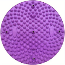 (Purple, 37cm) 1pc TPE Foot Massager - Relax Shiatsu Board for Muscle Relaxation, Plantar Fasciitis Relax & Acupoint Meridian Health