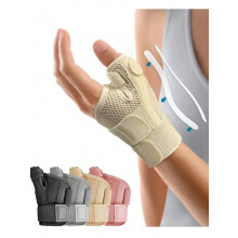 (Multicolor, Pink) Flexible Splint Wrist Thumb Support Brace Breathable Thumb Protector Guard Fits Right And Left Hand