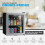 Subcold Subcold Super50 LED Mini Fridge | 50L Drinks Fridge - Silver 4