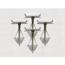 Static Caravan Axle Stands Very Large X4 (Extra Wide 18" - 24")