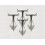 Static Caravan Axle Stands Very Large X4 (Extra Wide 18" - 24") 1