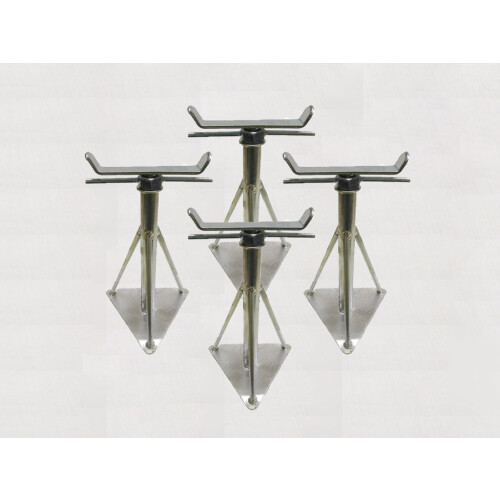 Static Caravan Axle Stands Very Large X4 (Extra Wide 18" - 24")