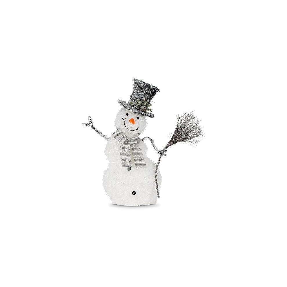 80cm LED Christmas Snowman Santa Snow Xmas Decoration