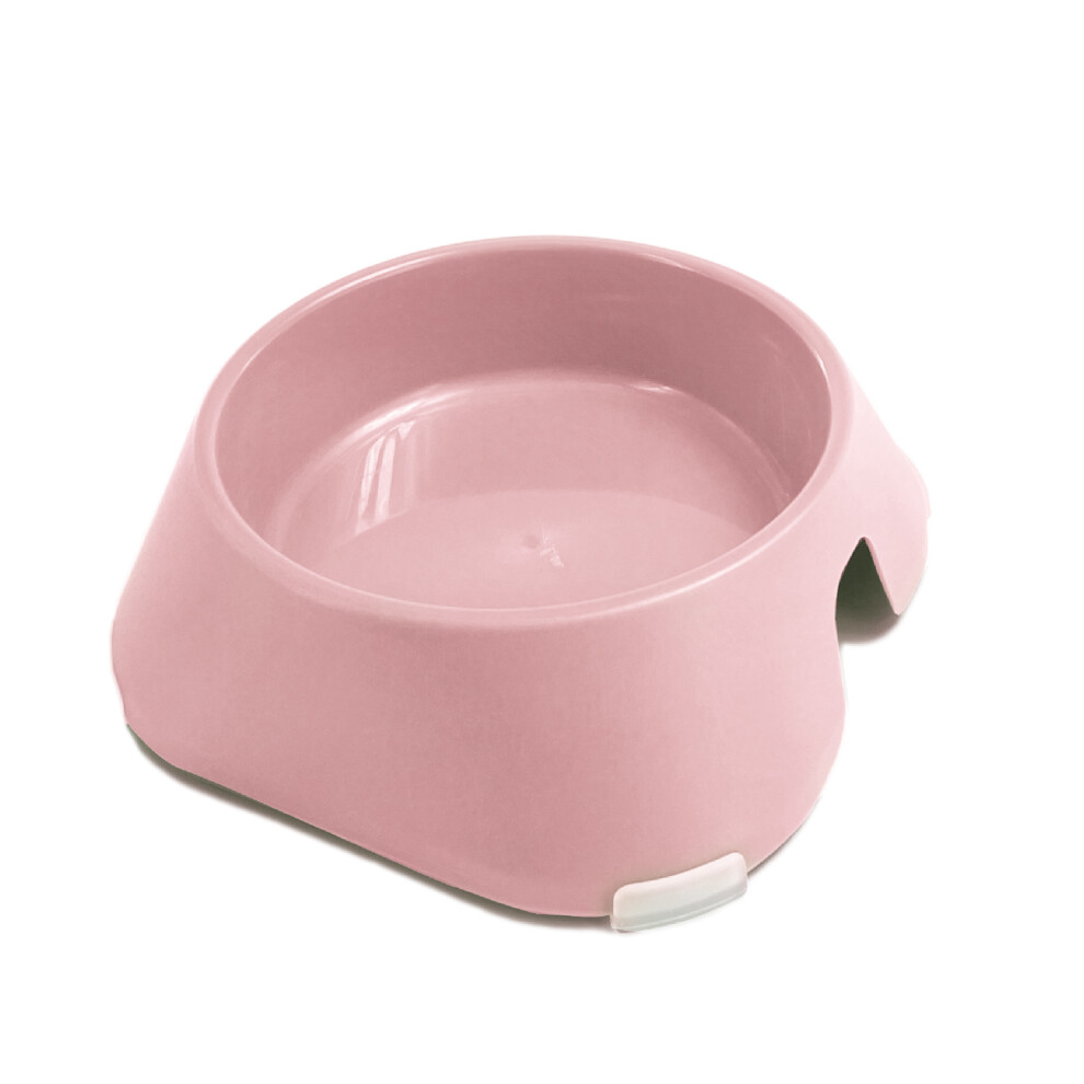 Ancol Made From Pink Pet Bowl Dishwasher Safe Non Slip Base Dog Puppy Feeding Dish 700ml