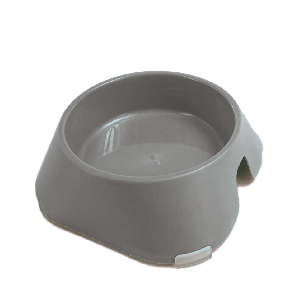 Ancol Made From Grey Pet Bowl Dishwasher Safe Non Slip Base Dog Puppy Feeding Dish 700ml