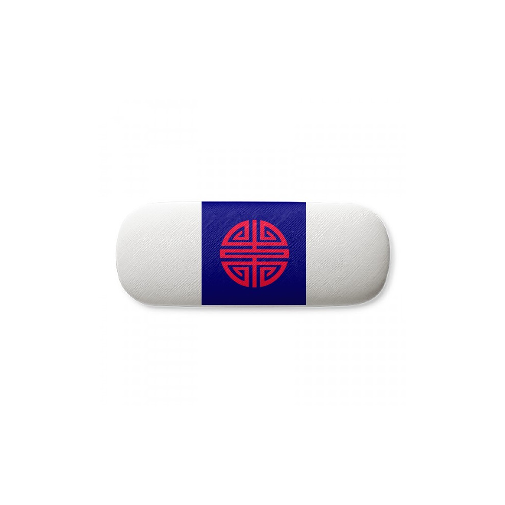 Diythinker Chinese Traditional Double Happiness Glasses Case Eyeglasses Hard Shell Storage Spectacle Box