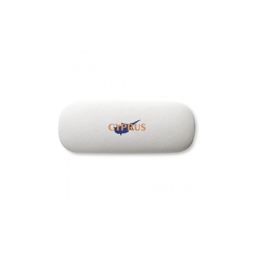 Diythinker Cyprus Euan Map Tourism Glasses Case Eyeglasses Hard Shell Storage Spectacle Box