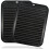 SPARES2GO Hot Pan Mat Silicone Dish Stand Surface Heat Worktop Table Protect Trivet Large x 2 1