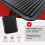 SPARES2GO Hot Pan Mat Silicone Dish Stand Surface Heat Worktop Table Protect Trivet Large x 2 2
