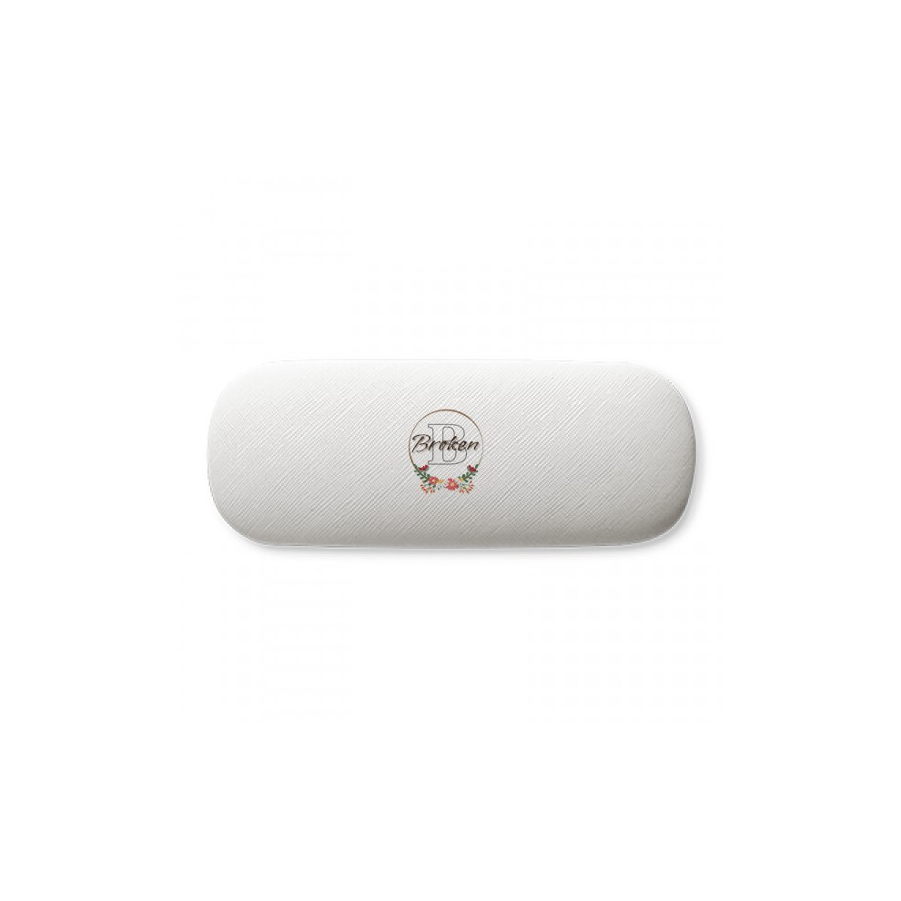 Diythinker Destroy Wreath Letter Art Deco Fashion Glasses Case Eyeglasses Hard Shell Storage Spectacle Box