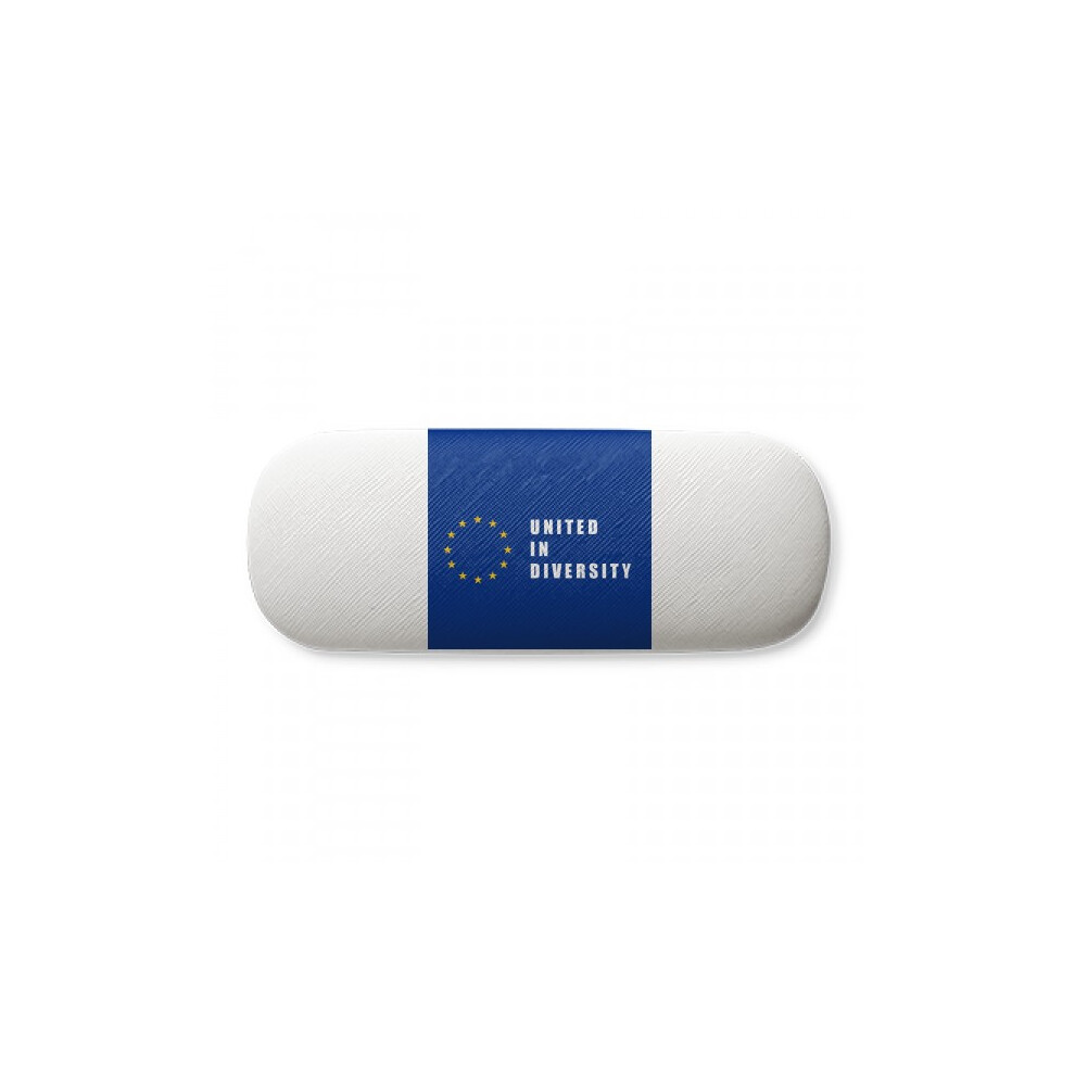 Diythinker Diversification Unification Slogan Eu Glasses Case Eyeglasses Hard Shell Storage Spectacle Box