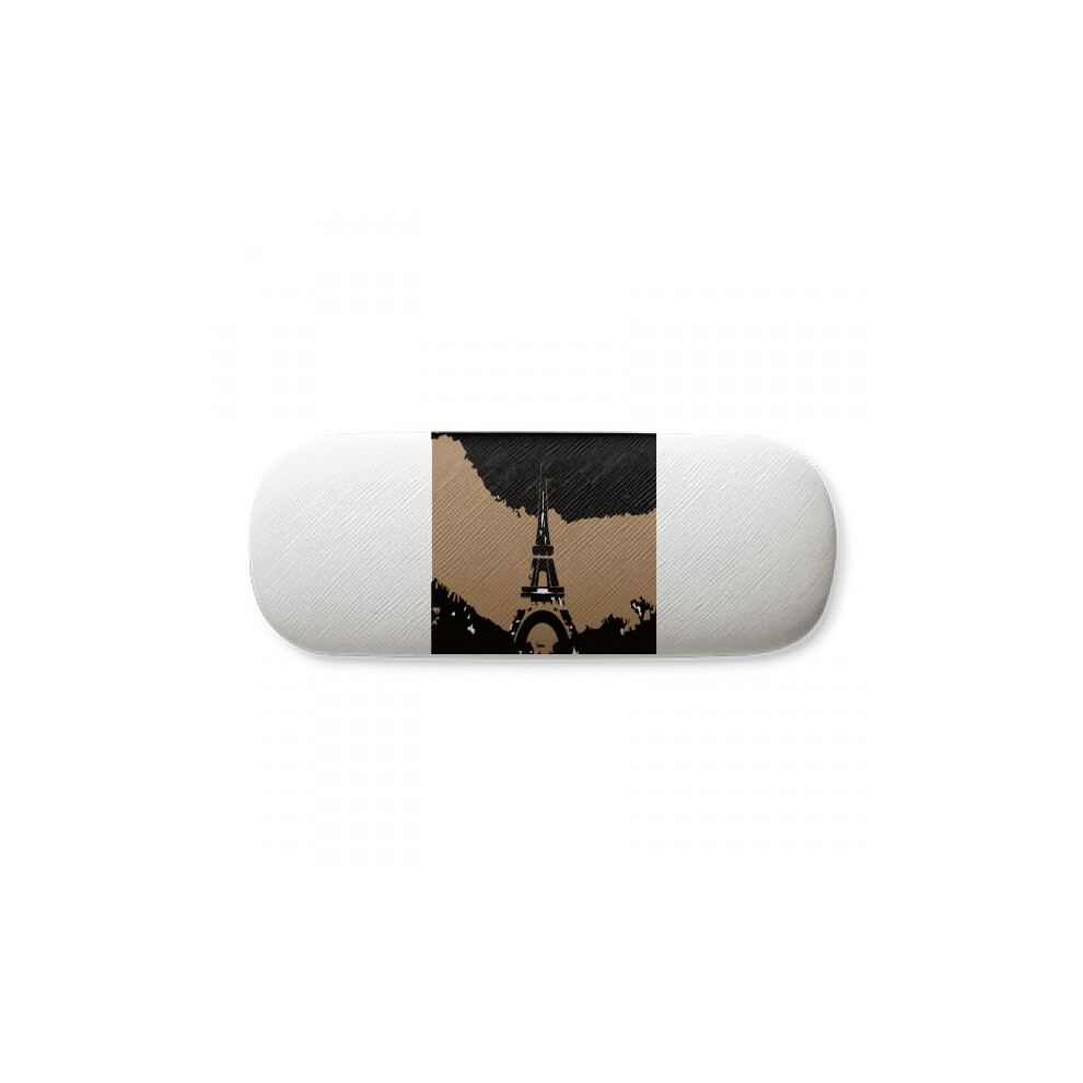 Diythinker Eiffel Tower Paris France Glasses Case Eyeglasses Hard Shell Storage Spectacle Box