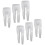 (White Bottom - 6 Pack, M) Men Thermal Underwear Long Johns Top Bottom 6 Pack 3