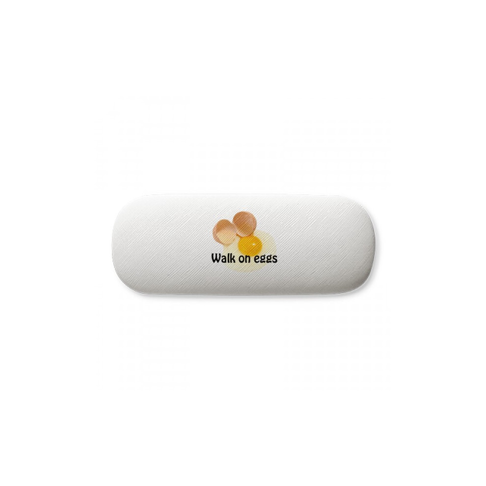 Diythinker English Language Culture Common Sense Eggs Glasses Case Eyeglasses Hard Shell Storage Spectacle Box