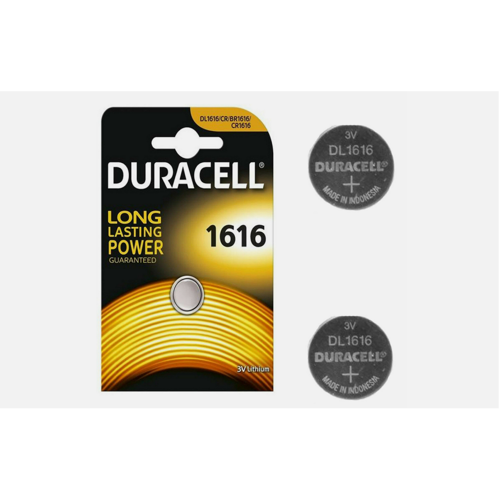 10 X Duracell CR1616 3V Lithium Coin Cell Battery CR1616 / DL1616 Battery