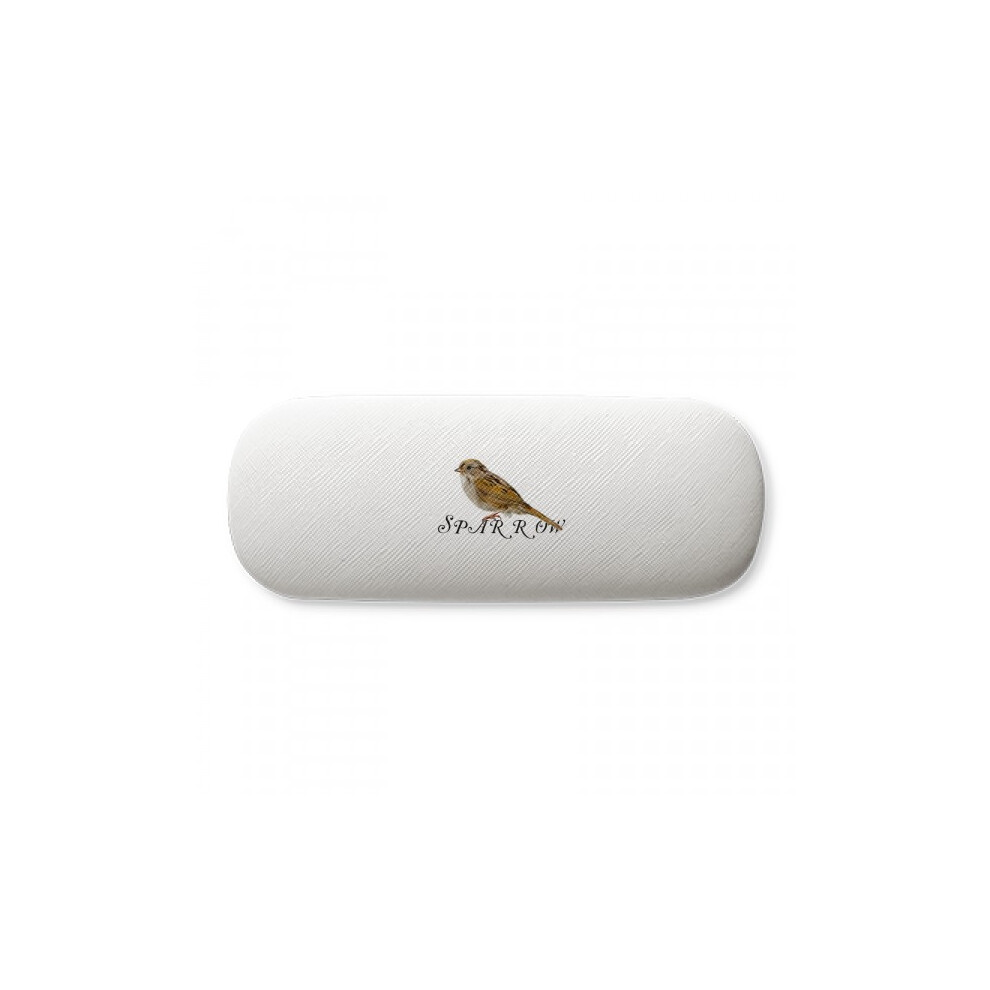 Diythinker Food Companions Sparrows Birds Glasses Case Eyeglasses Hard Shell Storage Spectacle Box