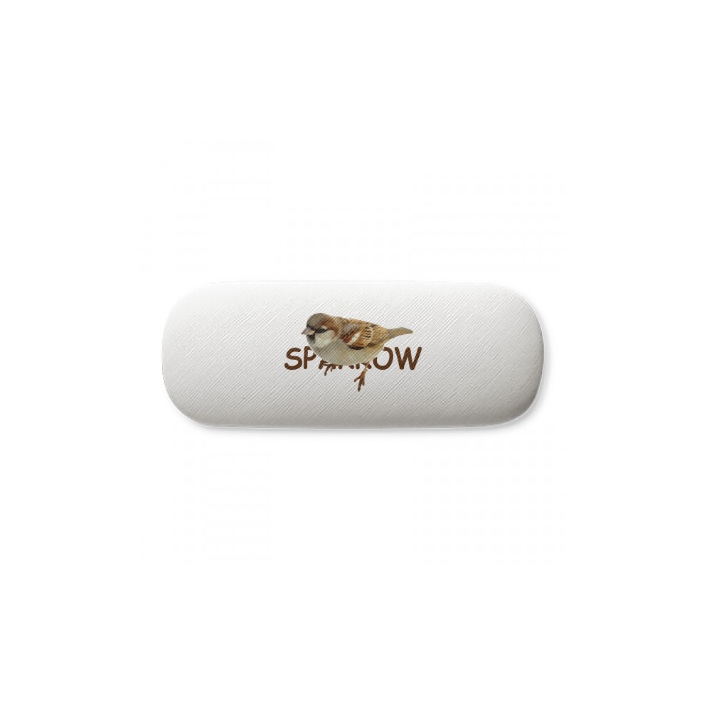 Diythinker Food Search Sparrows Birds Glasses Case Eyeglasses Hard Shell Storage Spectacle Box