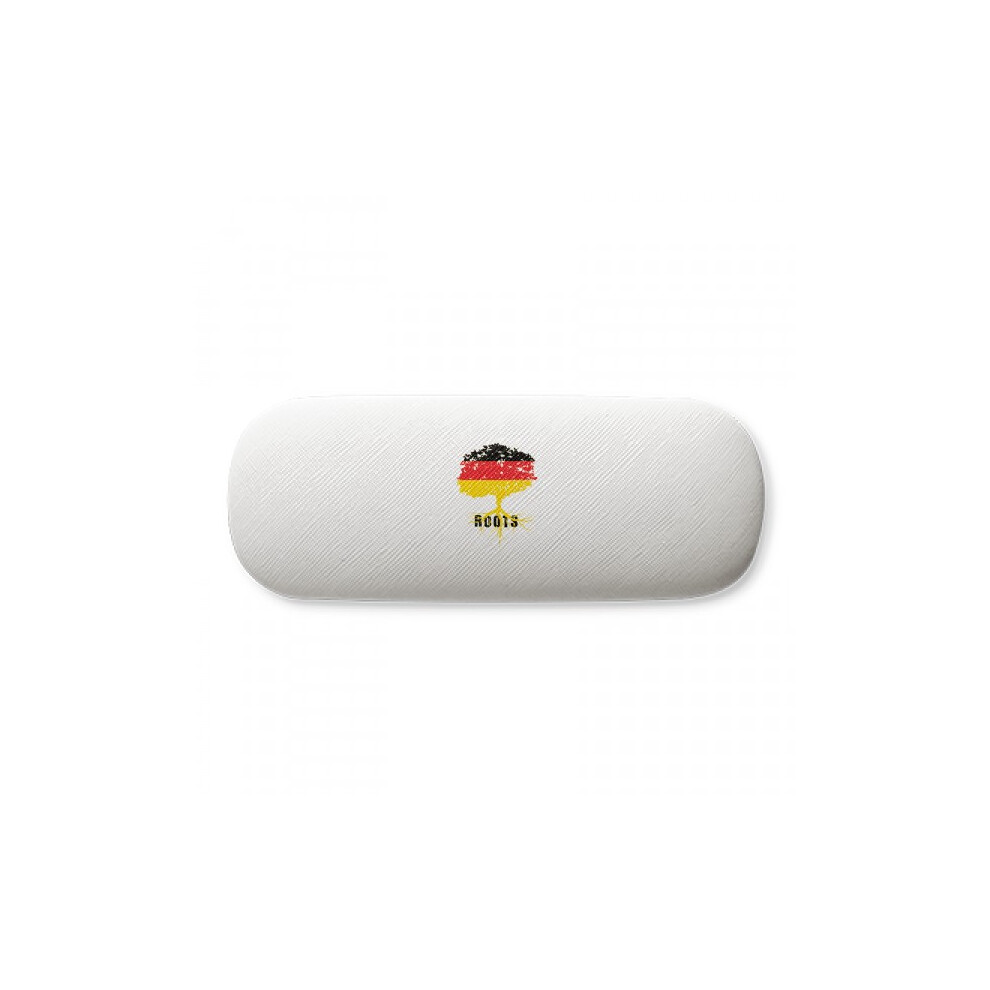Diythinker German Flag Root Faly Art Deco Fashion Glasses Case Eyeglasses Hard Shell Storage Spectacle Box