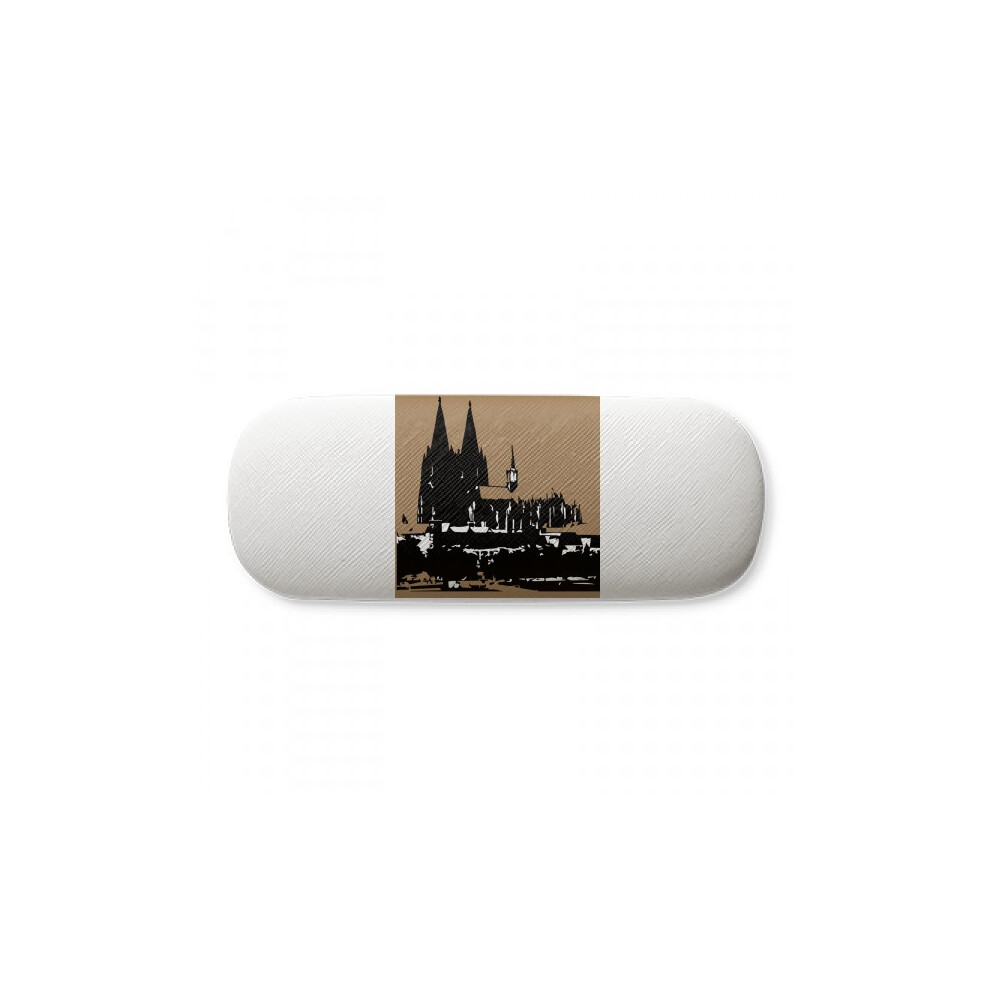 Diythinker Germany Cologne Cathedral Euan Glasses Case Eyeglasses Hard Shell Storage Spectacle Box