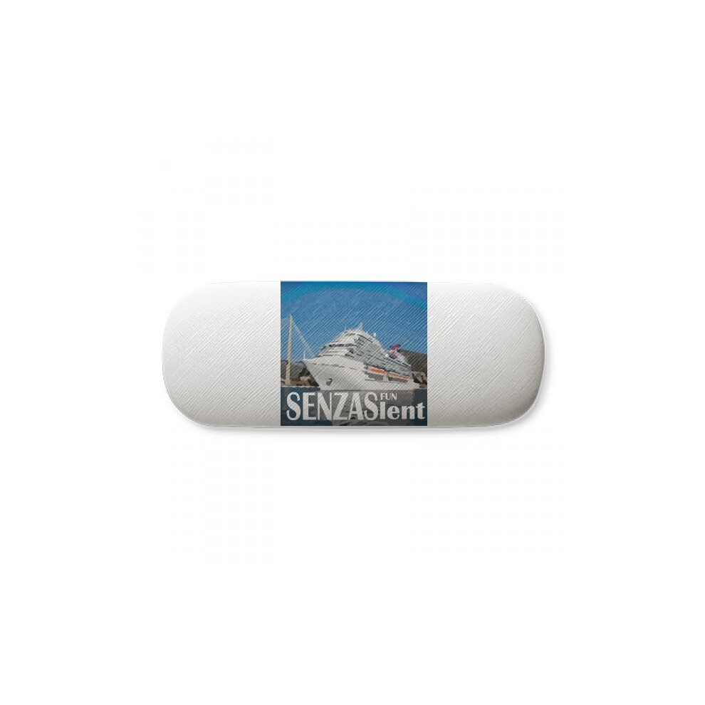 Diythinker Giant Luxury Cruise Ship Poster Glasses Case Eyeglasses Hard Shell Storage Spectacle Box
