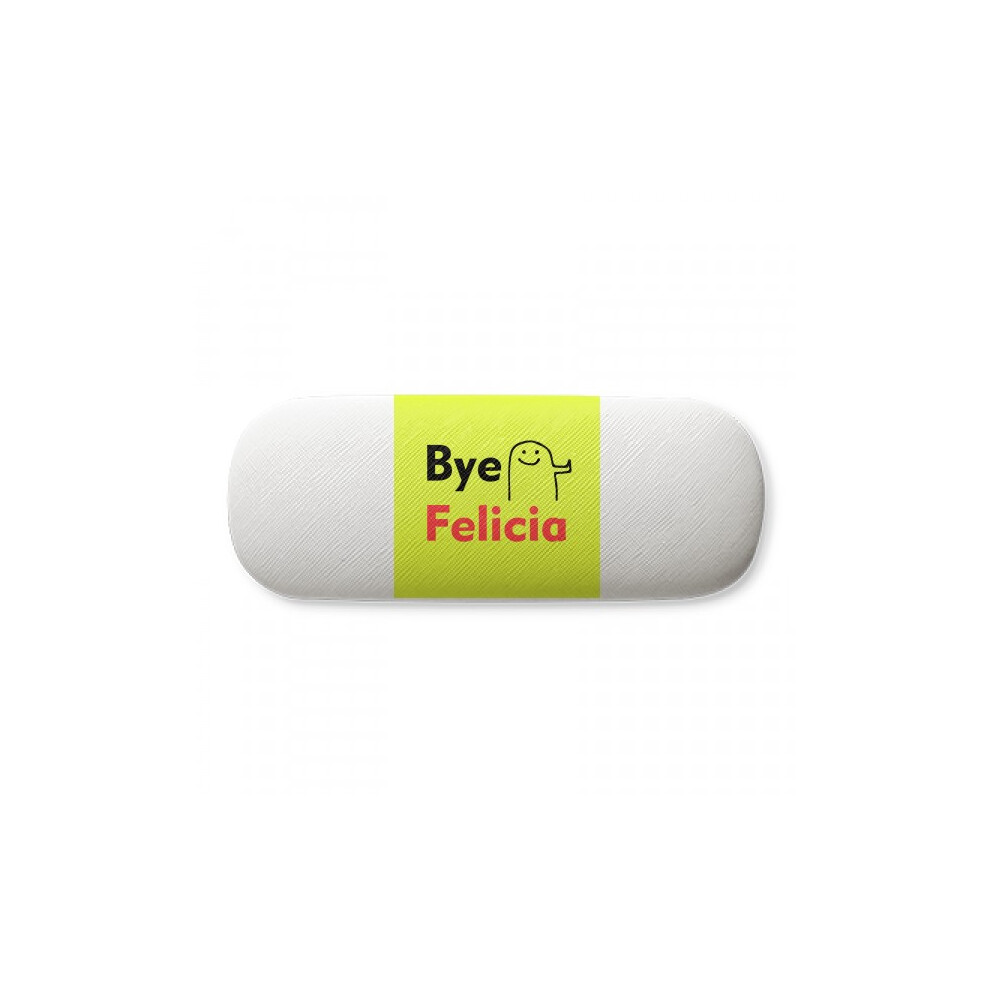 Diythinker Goodbye Refuse Shirk Decline Expression Glasses Case Eyeglasses Hard Shell Storage Spectacle Box