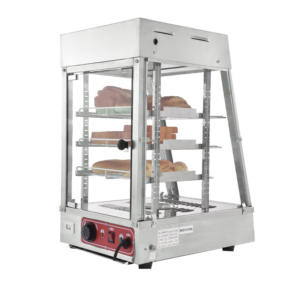 Countertop Heated Food Warming Display With Water Pot