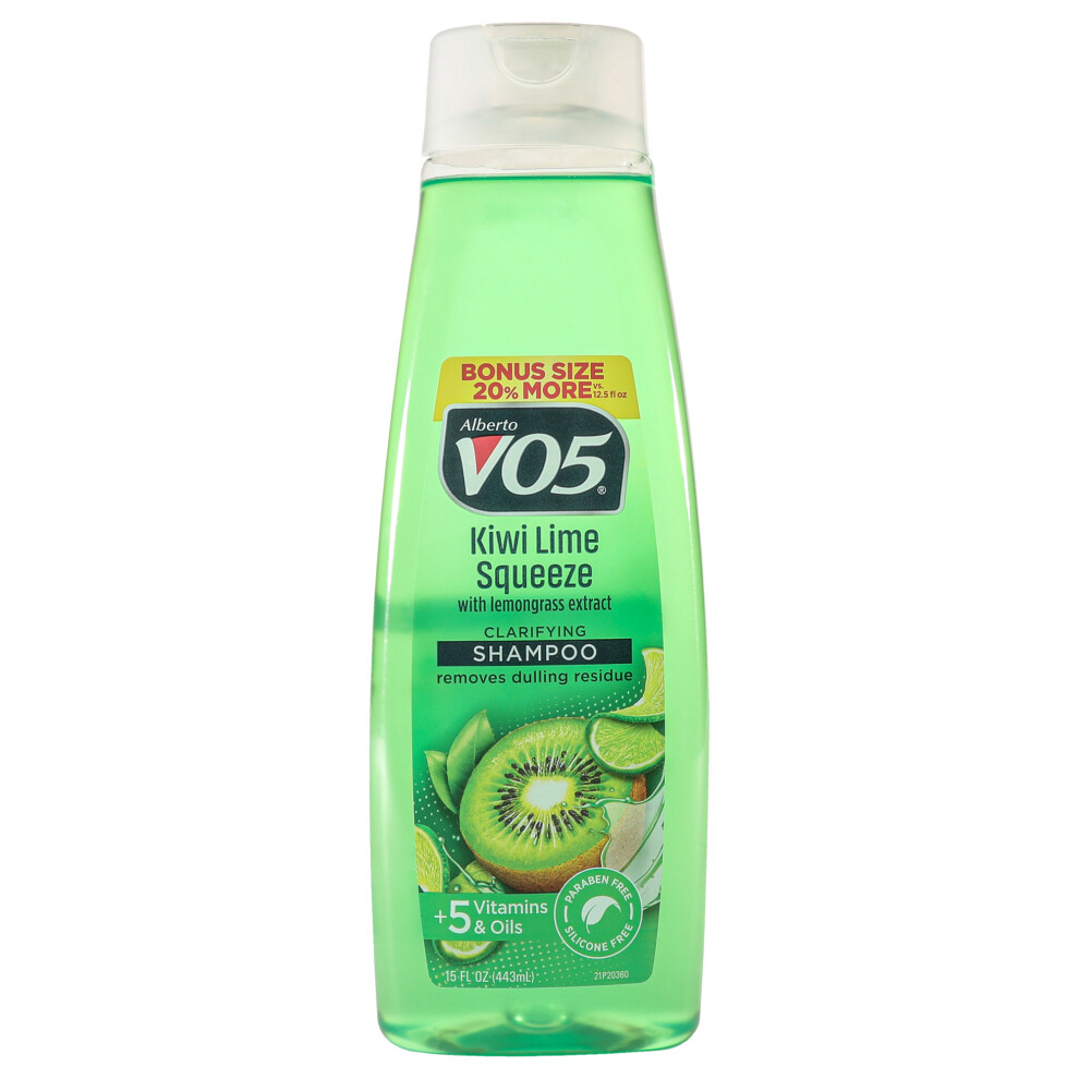 Clarifying Kiwi Lime Squeeze Shampoo by Alberto VO5 for Unisex - 15 oz