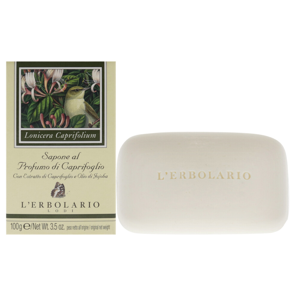 Lerbolario Unisex Honeysuckle Perfumed Soap By For - 3.5 Oz Soap