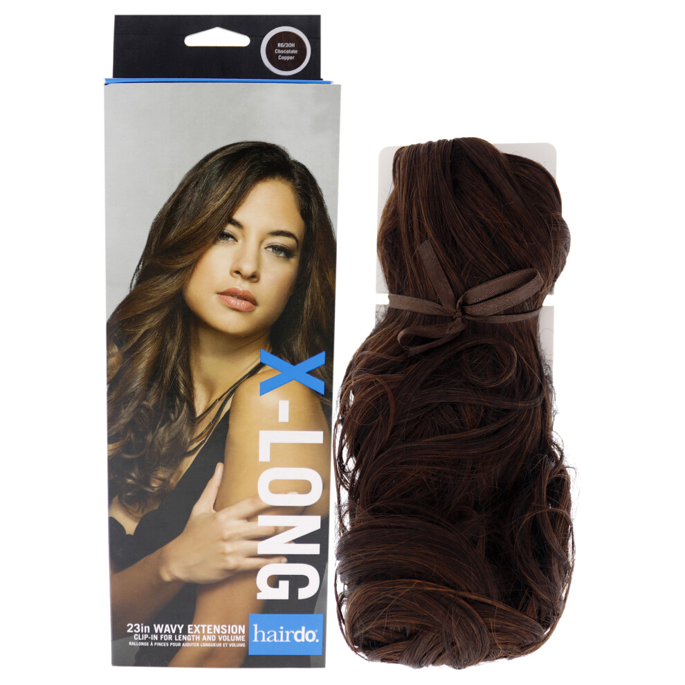 Kapsel Wavy Extension - R6 30H Chocolate Copper By Hairdo For Women - 23 Inch
