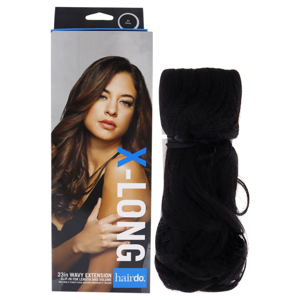 Penteado Wavy Extension - R2 Ebony By Hairdo For Women - 23 Inch Hair Extension