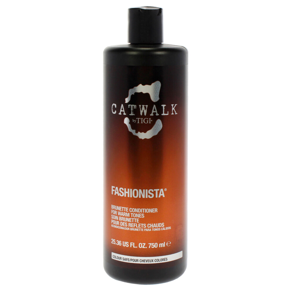Catwalk Fashionista Brunette Conditioner by TIGI for Unisex - 25.36 oz